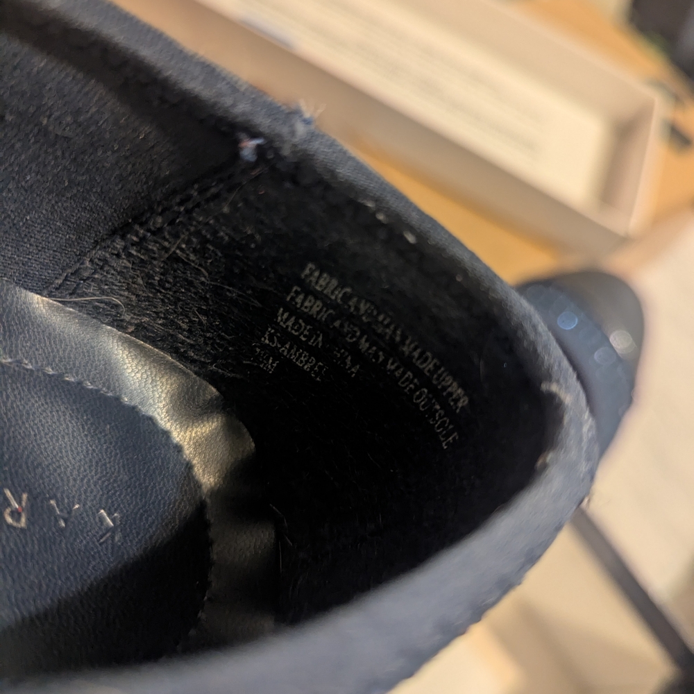Karen Scott Women's Navy Blue Studded Flats - Picture 3 of 12